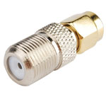 SMA Male to F Type Female connector adapter For RG6 Coaxial cable